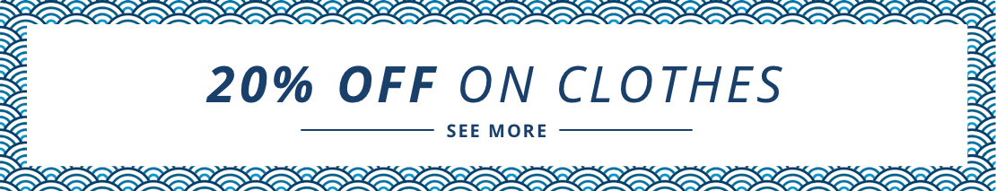 -20% sur les vêtemes